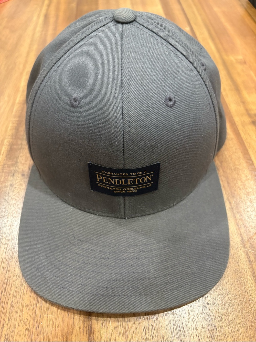 Pendleton Woolen Mills The Classics Yupoong Snapback Hat Gray